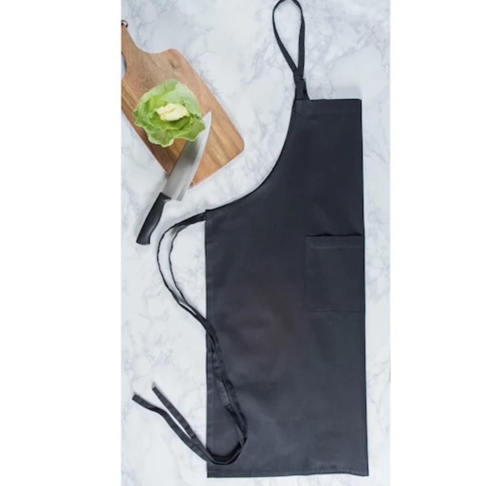 New Two Chef Apron Black one size